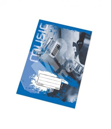 Sešit A5 560 bělený čistý