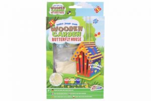 Malovací motýlí domeček