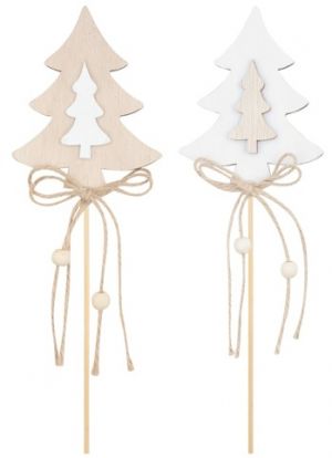 Zápich strom dřevěný 10 cm + špejle