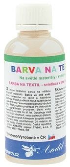 Barva na textil, na světlé materiály 50g 17. BÉŽOVÁ