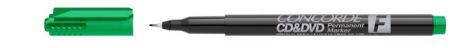 Popisovač CONCORDE CD&DVD, permanentní, zelený