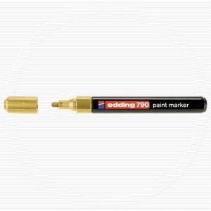 Lakový popisovač EDDING 790, zlatý