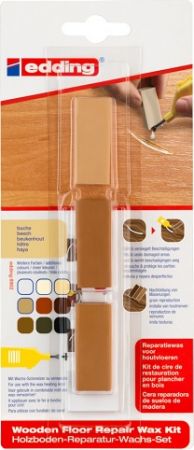 EDDING 8902 vosk na opravu dřevěné podlahy, buk