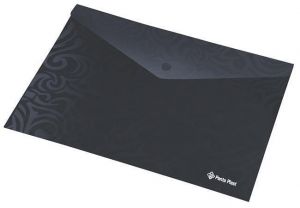 Spisové desky "Tai Chi", s drukem, černá, PP, A4, 160 micron, PANTA PLAST