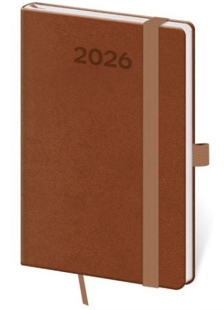 Diář týdenní kapesní Print Pop - mousse 2026 / 14cm x 9cm / DPP436-16-26