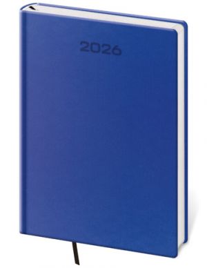 Diář denní A5 Soft - modrá 2026 / 20,5cm x 14,5cm / DSO422-2-26