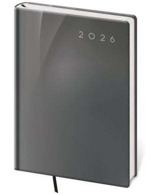 Diář denní A5 Vario - 4 GREY DESIGN 2026 / 20,5cm x 14,5cm / DV422-04-26