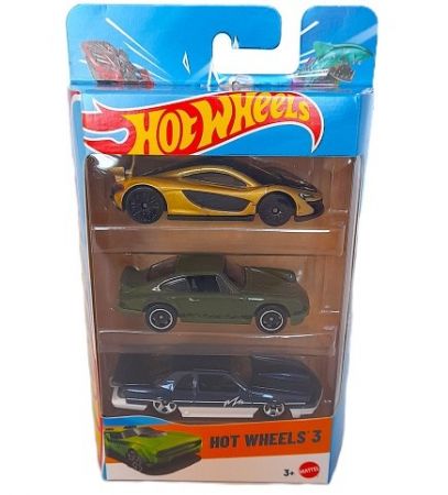 Hot Wheels Autíčka sada 3ks