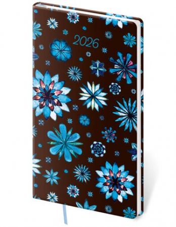 Diář týdenní kapesní Vario Lyra - Nocturno 2026 / 15cm x 8cm / DV426-38-26