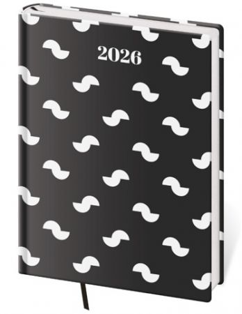 Diář denní B6 Vario Lyra - Eclipse 2026 / 16,5cm x 12cm / DV432-35-26