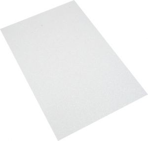 Pěnová guma A4 iridiscent bílá EIR-003