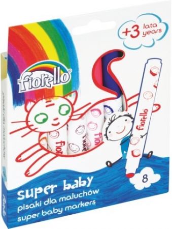 Popisovače KW SUPER BABY GR-F165 8barev 160-2033