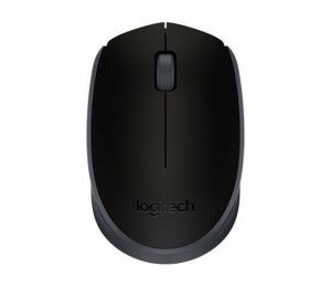 Myš &quot;M171&quot;, černá, bezdrátová, optická, USB, vel. střední, LOGITECH
