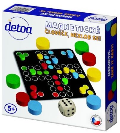 Človee nezlob se magnetické dřevo