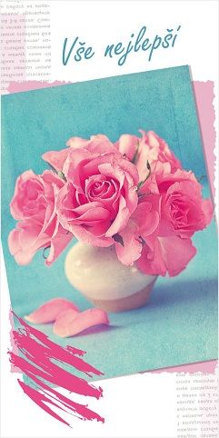 Blahopřání &quot;NP&quot; Celorok 337 růže