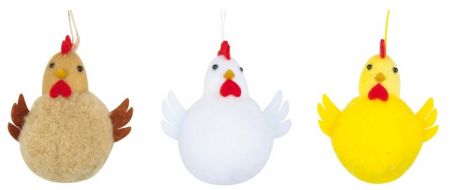 Slepička plyšová na zavěšení 6 cm