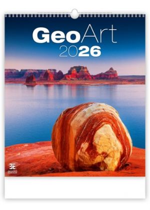 Kalendář nástěnný Geo Art 2026 / 59cm x 45cm / N265-26