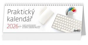 Kalendář stolní Praktický kalendář 2026 / 15,6cm x 33,6cm / S62-26-A