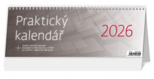 Kalendář stolní Praktický kalendář OFFICE 2026 / 15,6cm x 33,6cm / S62-26-B