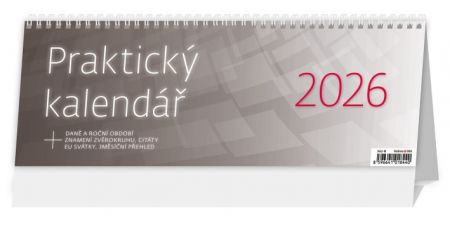 Kalendář stolní Praktický kalendář OFFICE 2026 / 15,6cm x 33,6cm / S62-26-B