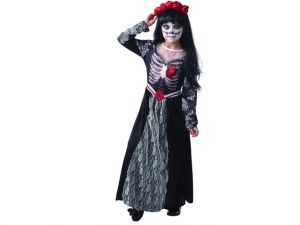 Šaty na karneval - smrt, 110 - 120 cm