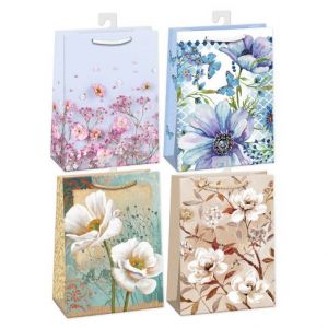 ARGUS Dárková papírová taška (34.5 x 48 cm) mix 12 ks 07950003h