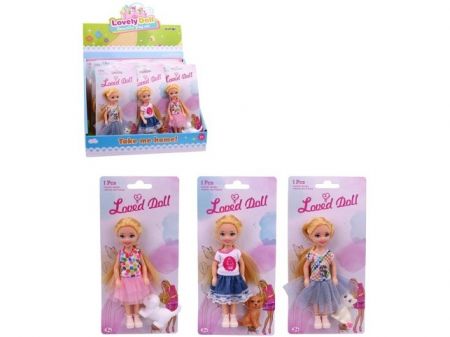 Panenka, 18 ks v display boxu 12,5 cm