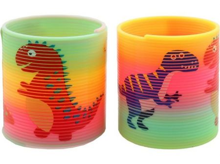 Pružina s dinosaury