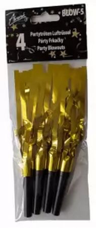 Párty frkačky 4ks č. BLOW-5 ke oslavé, karneval, silvestr, maturák