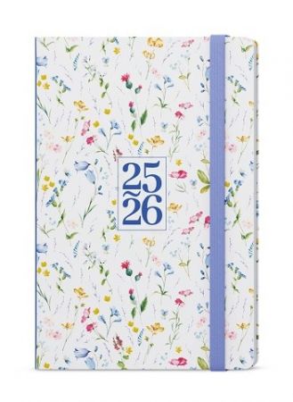 Diář týdenní 18měsíční - Lungo - B6 - Luční 2026 / 18cm x 12cm / BLU9-3-26