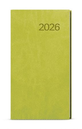 Diář týdenní - Jakub - Vivella - kapesní - zelená 2026 / 15cm x 7,5cm / BTJ6-5-26