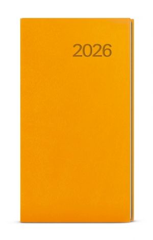 Diář týdenní - Jakub - Vivella - kapesní - okrová 2026 / 15cm x 7,5cm / BTJ6-23-26