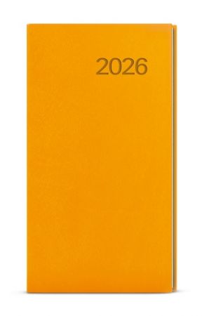 Diář týdenní - Jakub - Vivella - kapesní - okrová 2026 / 15cm x 7,5cm / BTJ6-23-26