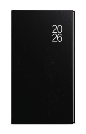 Diář týdenní - Jakub - Balacron - kapesní - černá 2026 / 15cm x 7,5cm / BTJ7-2-26