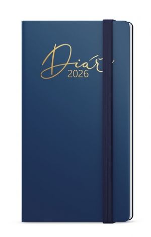 Diář týdenní - Jakub - Luxi - kapesní - modrá 2026 / 15cm x 7,5cm / BTJ8-1-26