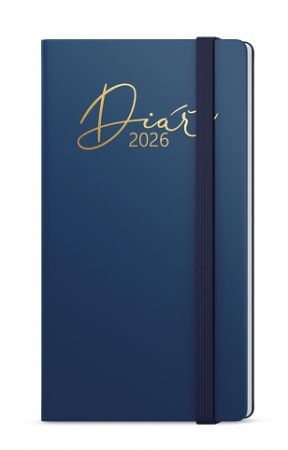 Diář týdenní - Jakub - Luxi - kapesní - modrá 2026 / 15cm x 7,5cm / BTJ8-1-26