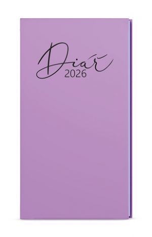 Diář týdenní - Jakub - Pastel - kapesní - fialová 2026 / 15cm x 7,5cm / BTJ9P-40-26