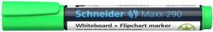 Popisovač na bílou tabuli a flipchart "Maxx 290", světle zelená, 1-3 mm, kuželový hrot, SC
