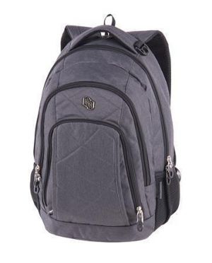 Batoh "Classic", šedá, keprový vzor, PULSE 121930