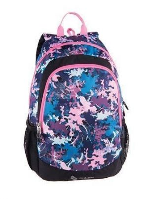 Batoh "Cots Pink Puzzle", růžová, s přihrádkou na notebook, PULSE 122096