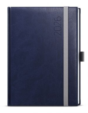 Diář týdenní - Oskar - Reno - A5 - modrá 2026 / 20,5cm x 14,3cm / BTO3-1-26