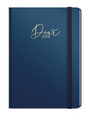 Diář týdenní - Oskar - Luxi - A5 - modrá 2026 / 20,5cm x 14,3cm / BTO8-1-26