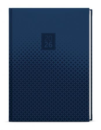 Diář týdenní - Oskar - Lamino - A5 - Modrý 2026 / 20,5cm x 14,3cm / BTO9-9-26