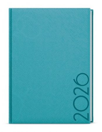 Diář týdenní - Oskar - Tora - A5 - tyrkys 2026 / 20,5cm x 14,3cm / BTO13-8-26