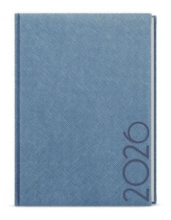Diář týdenní - Oskar - Tora - A5 - modrošedá 2026 / 20,5cm x 14,3cm / BTO13-19-26
