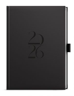 Diář týdenní - Oskar - Deny - A5 - černá 2026 / 20,5cm x 14,3cm / BTO19-2-26