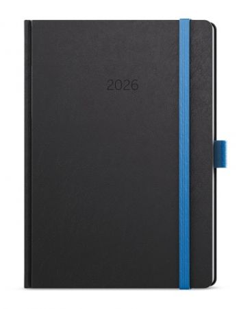 Diář týdenní - Oskar - Nora - A5 - modrá 2026 / 20,5cm x 14,3cm / BTO20-1-26