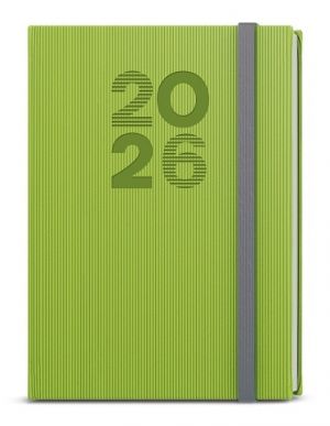 Diář týdenní - Oskar - Vigo - A5 - zelená 2026 / 20,5cm x 14,3cm / BTO23-5-26