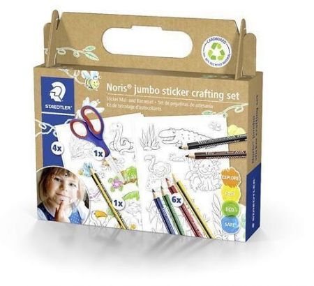 Kreativní sada "Noris® Jumbo", samolepky, STAEDTLER 61 C3