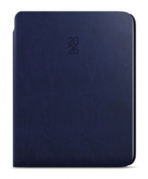 Diář týdenní - Oskar - Softy - A5 - modrá 2026 / 20,5cm x 14,3cm / BTO16-1-26